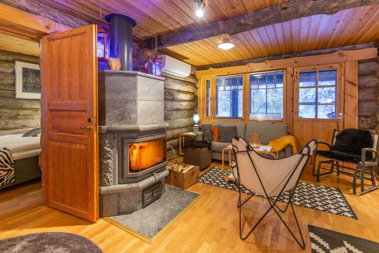 Kuukkeli Log Houses Villa Aurora "Pupula" Saariselka Esterno foto