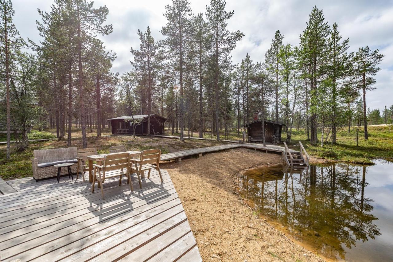 Kuukkeli Log Houses Villa Aurora "Pupula" Saariselka Esterno foto