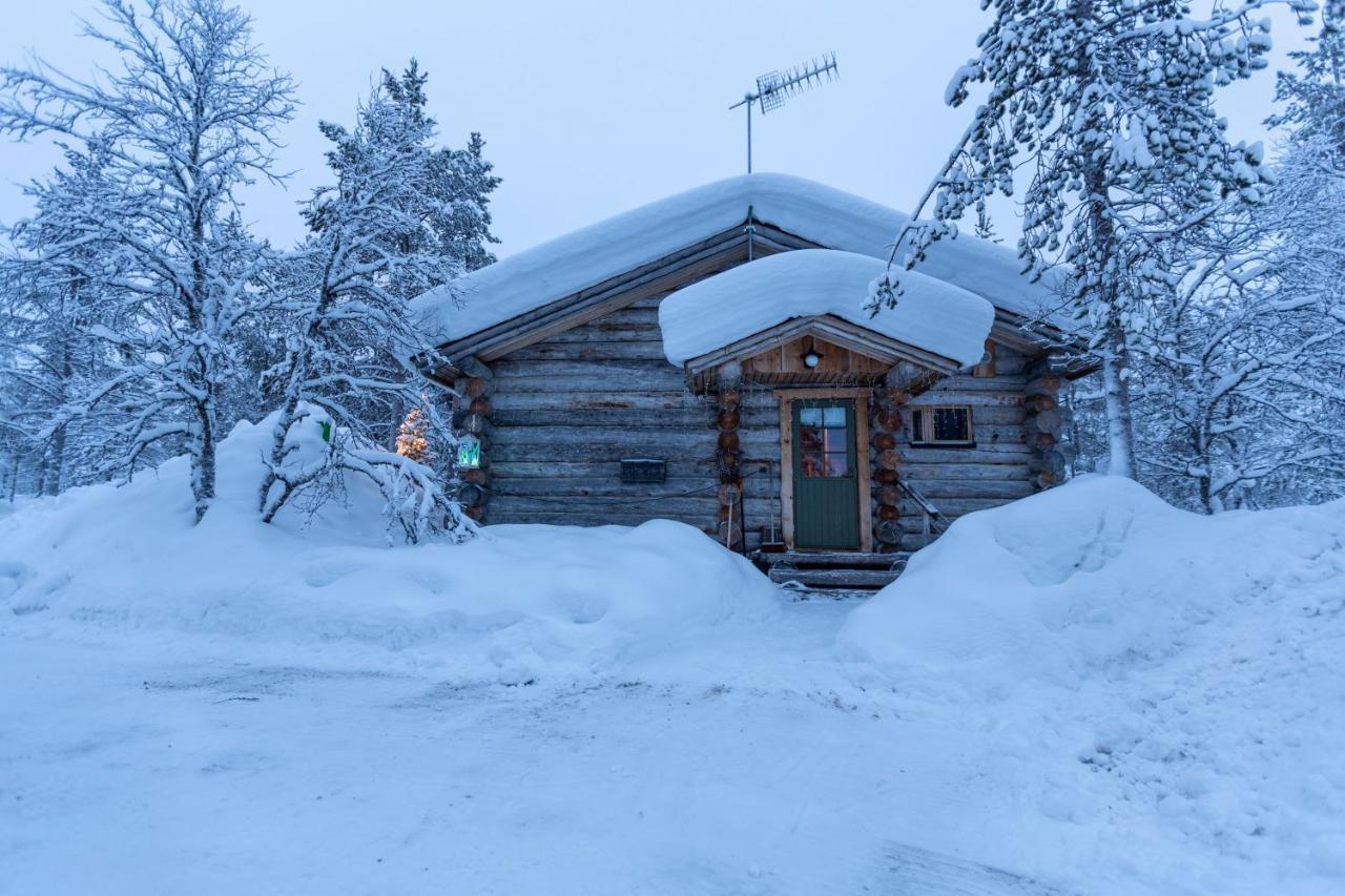 Kuukkeli Log Houses Villa Aurora "Pupula" Saariselka Esterno foto
