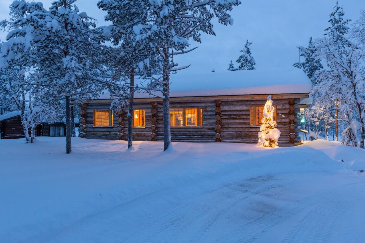 Kuukkeli Log Houses Villa Aurora "Pupula" Saariselka Esterno foto