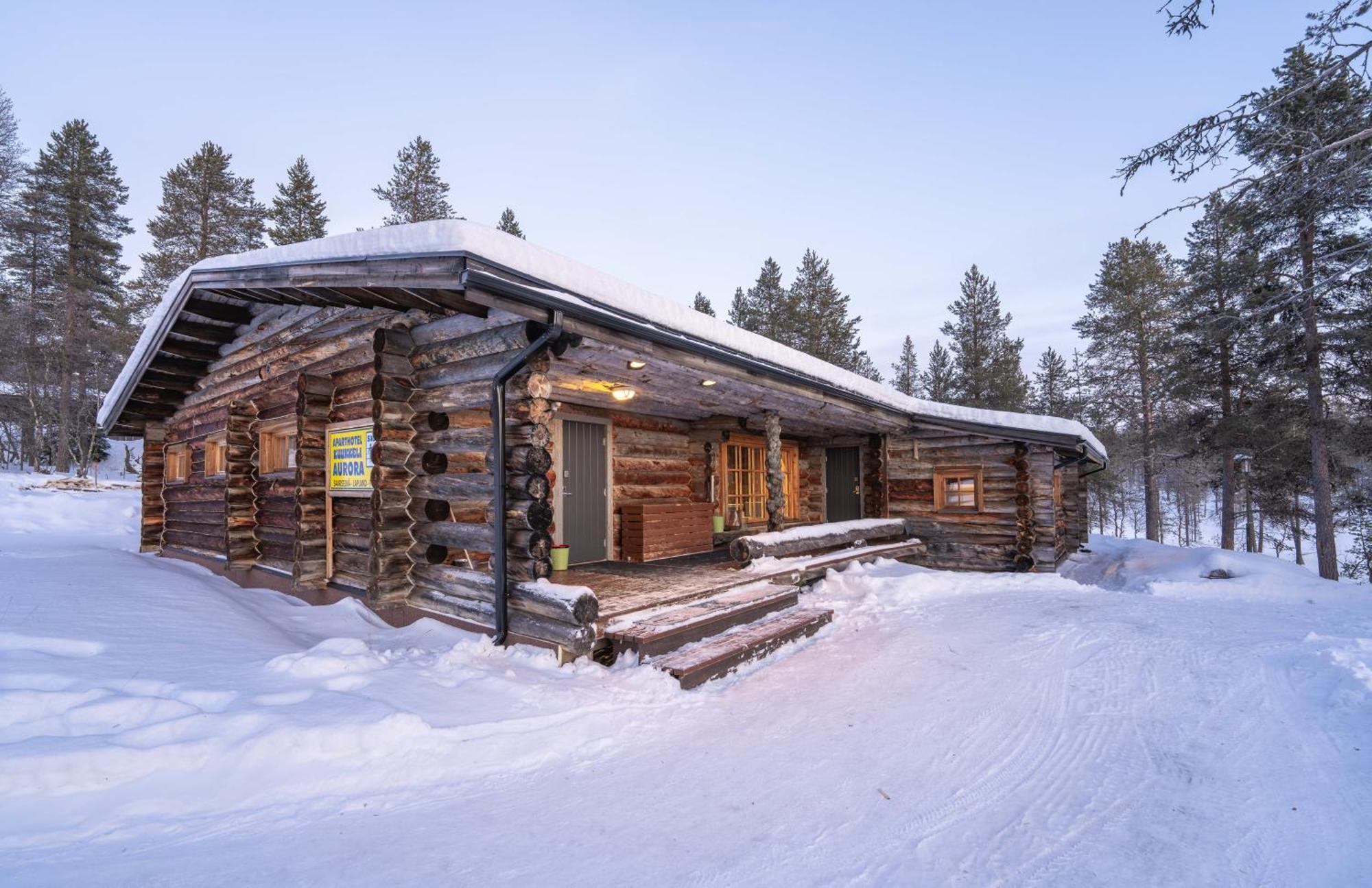 Kuukkeli Log Houses Villa Aurora "Pupula" Saariselka Esterno foto