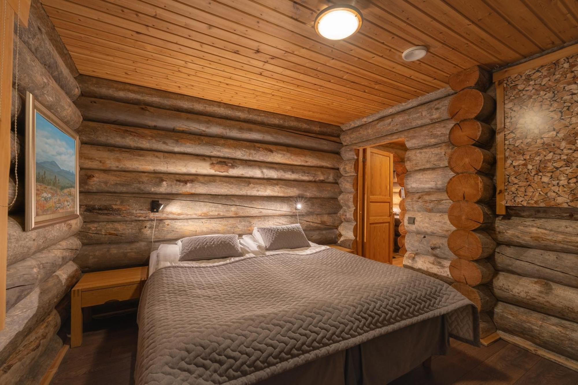 Kuukkeli Log Houses Villa Aurora "Pupula" Saariselka Esterno foto