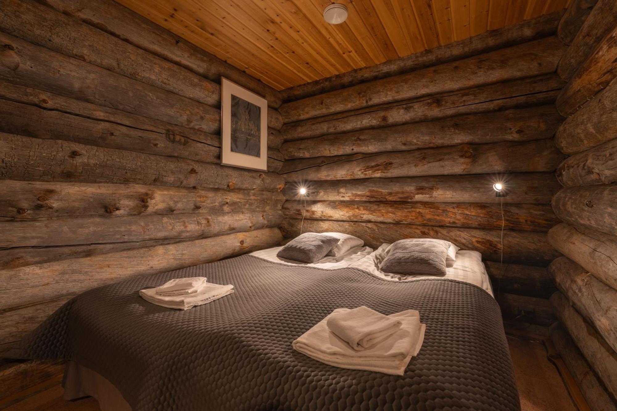 Kuukkeli Log Houses Villa Aurora "Pupula" Saariselka Esterno foto