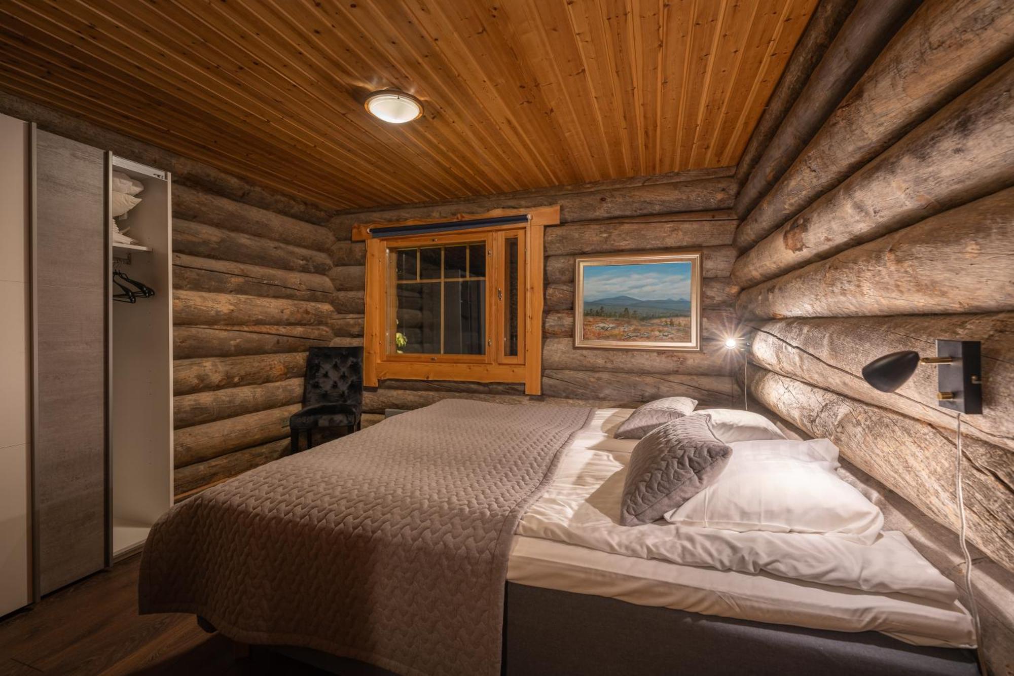 Kuukkeli Log Houses Villa Aurora "Pupula" Saariselka Esterno foto