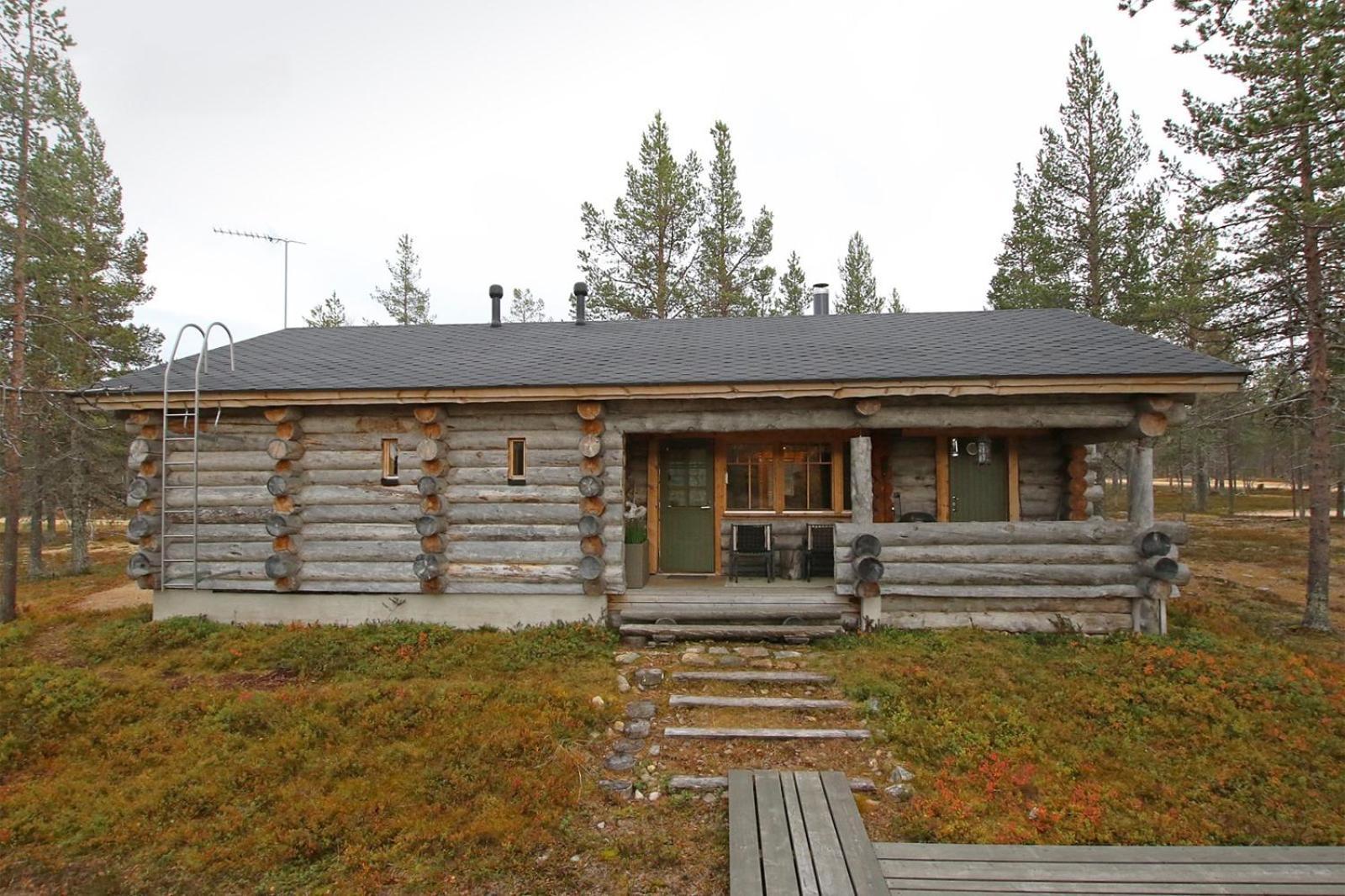 Kuukkeli Log Houses Villa Aurora "Pupula" Saariselka Esterno foto