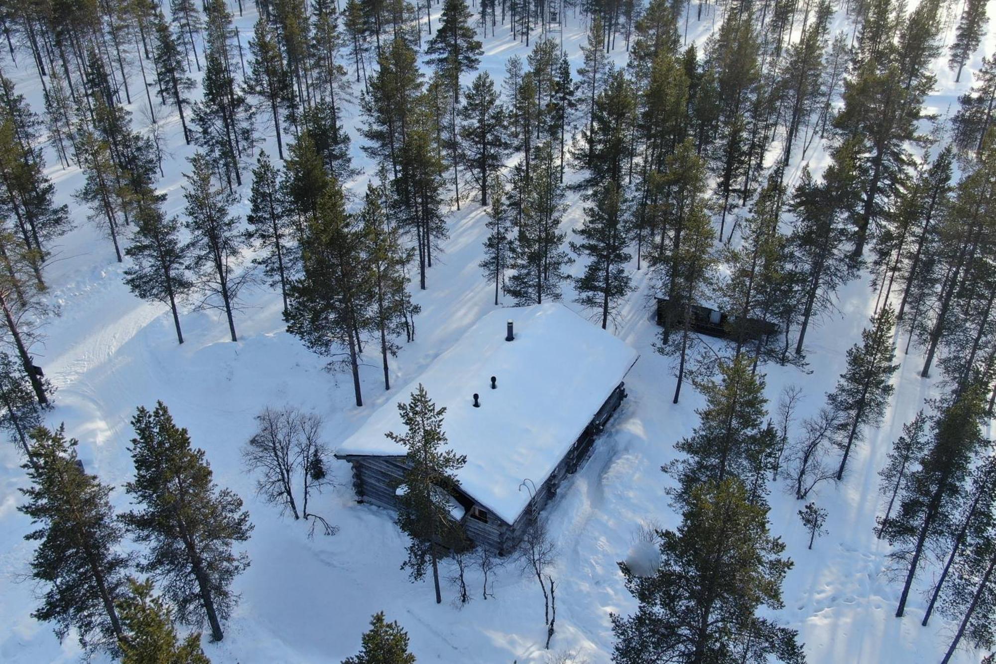 Kuukkeli Log Houses Villa Aurora "Pupula" Saariselka Esterno foto