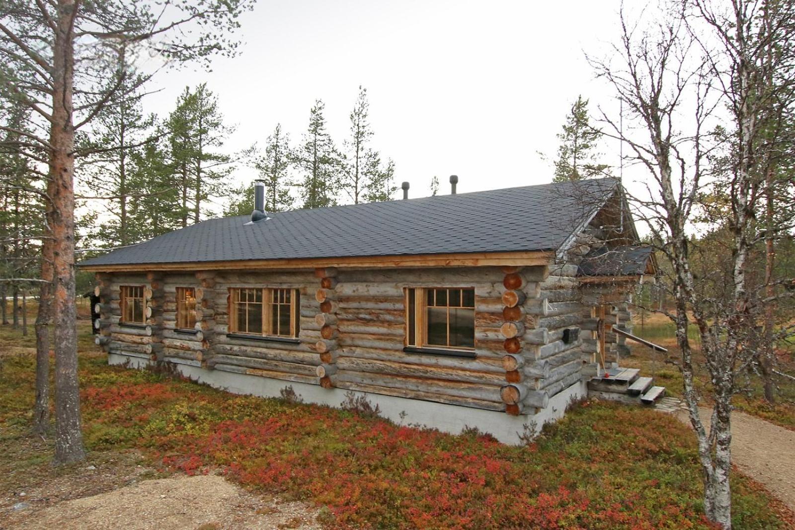 Kuukkeli Log Houses Villa Aurora "Pupula" Saariselka Esterno foto